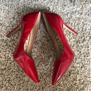 Red pumps by Sam Edelman size 7.5